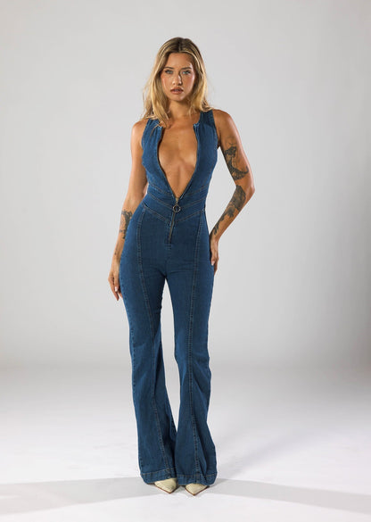 Love Locked Heart-Shaped Jumpsuit