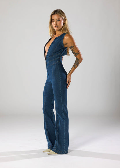 Love Locked Heart-Shaped Jumpsuit