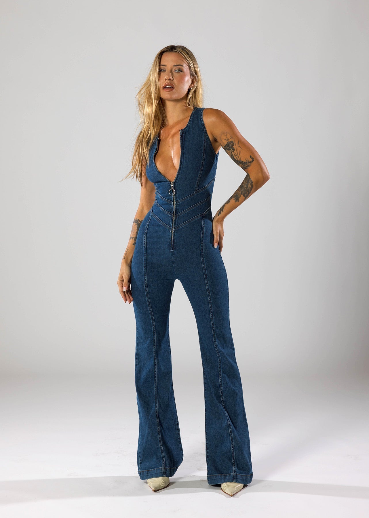 Love Locked Heart-Shaped Jumpsuit