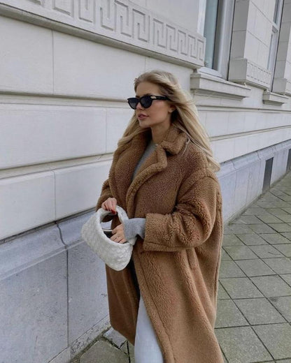 LOVI - Long Teddy Coat