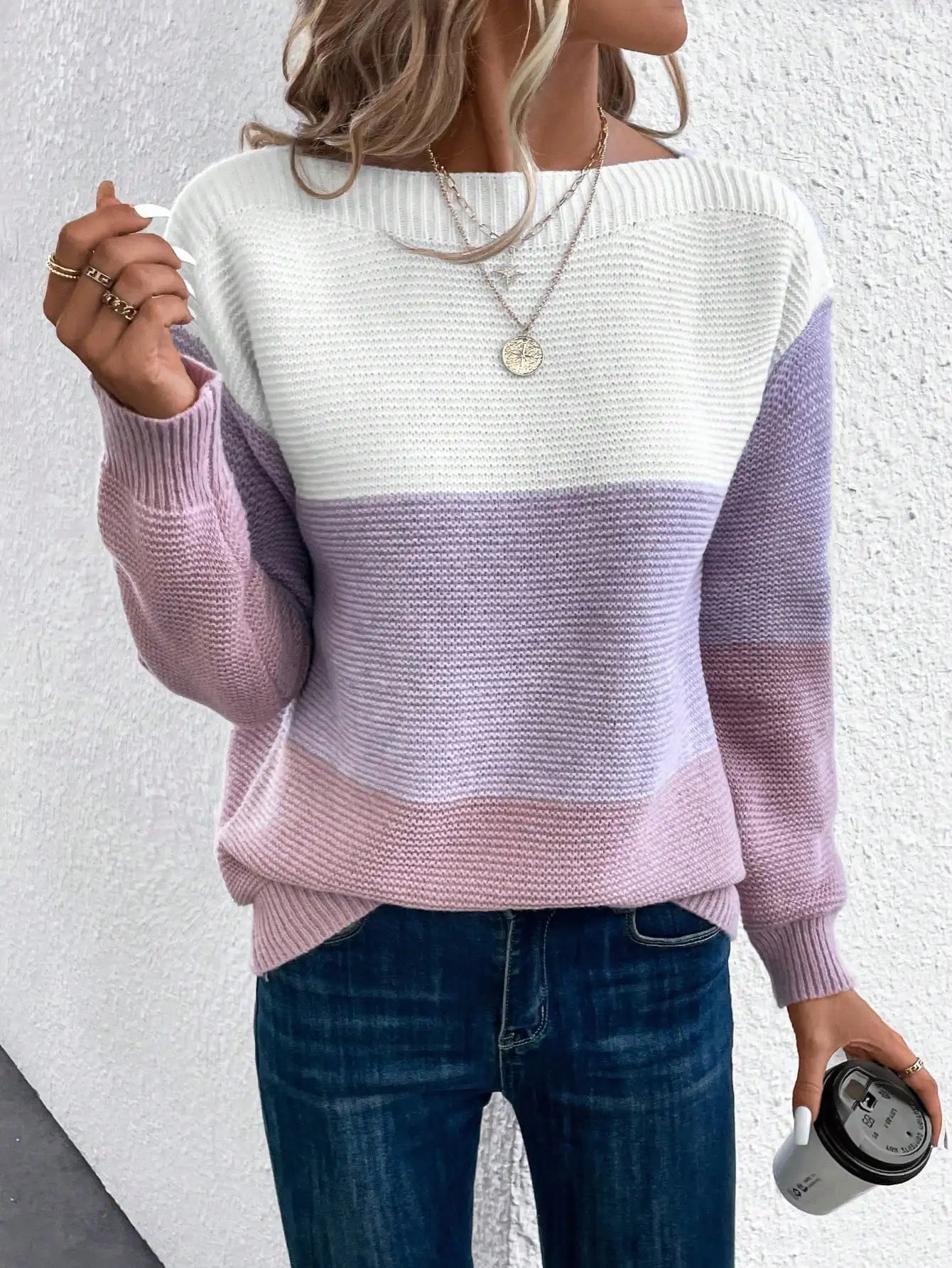 Jane - Ombre Knit Jumper